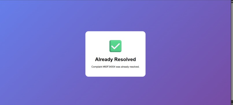 Smart Complaint management system – screenshot 6