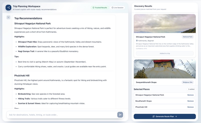 Travel Itinerary – screenshot 6