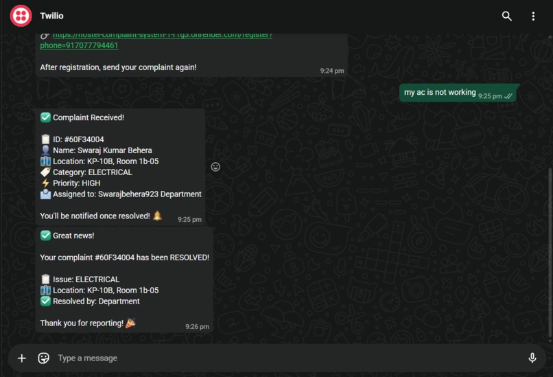 Smart Complaint management system – screenshot 7