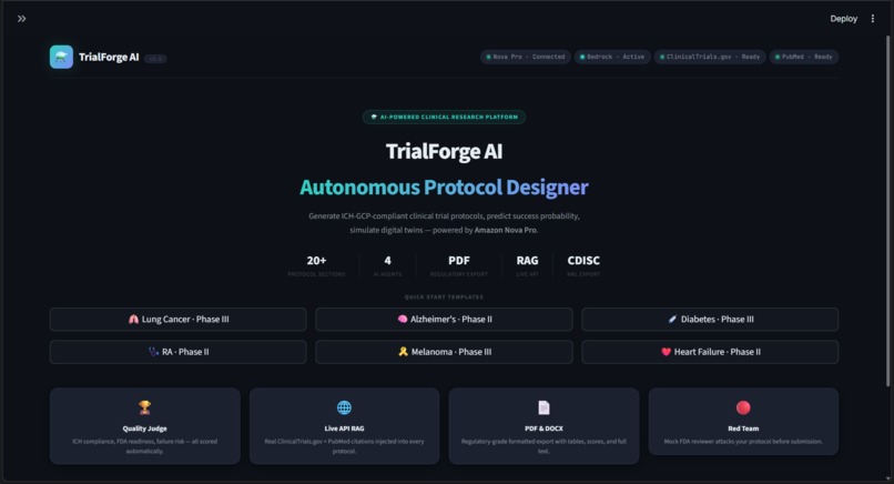 TrialForge AI – screenshot 2