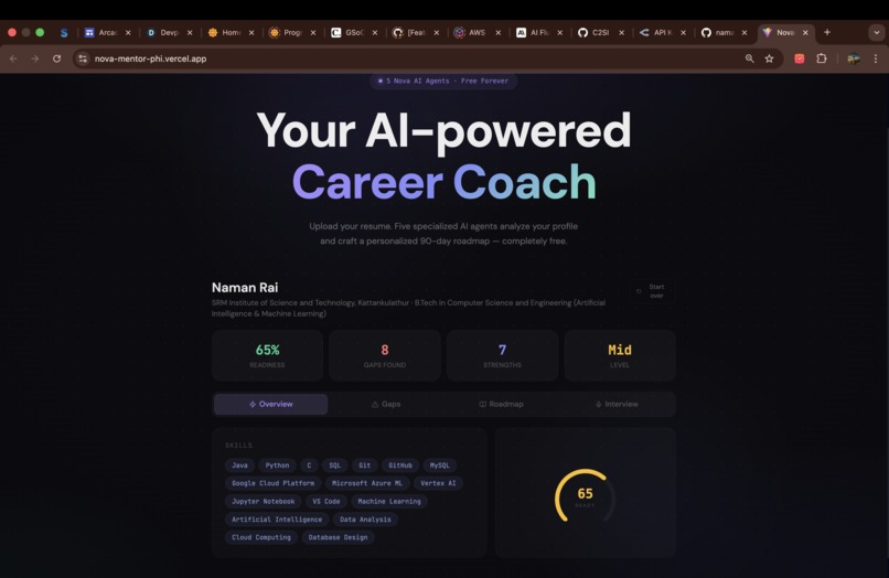 NovaMentor – screenshot 3