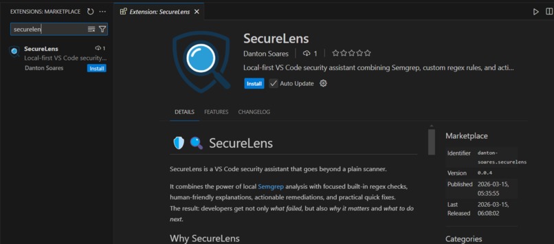 SecureLens – screenshot 1