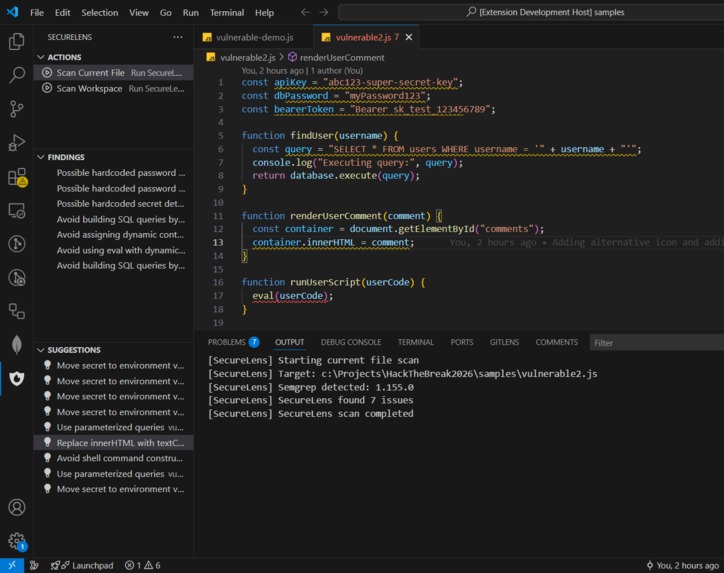 SecureLens – screenshot 3