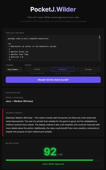 PocketJ.Wilder (Am I Wilder Yet?) – screenshot 1