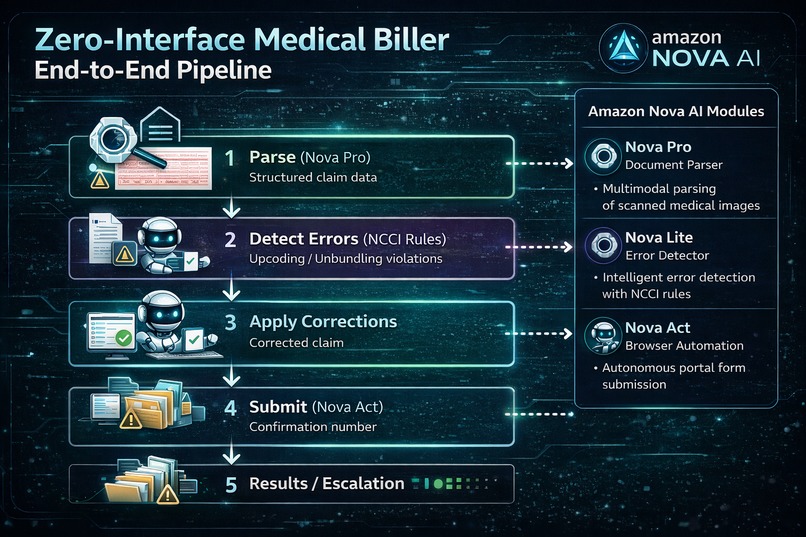 Zero-Interface Medical Biller  – screenshot 1