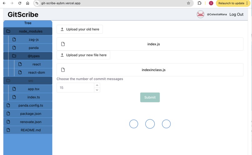GitScribe – screenshot 3