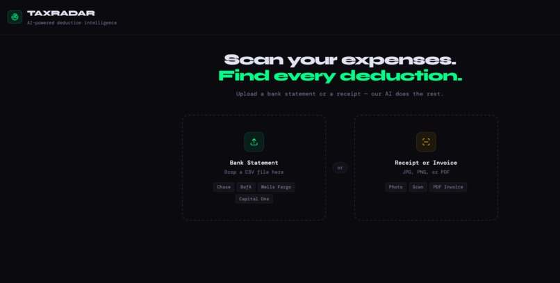 TaxRadar – screenshot 1