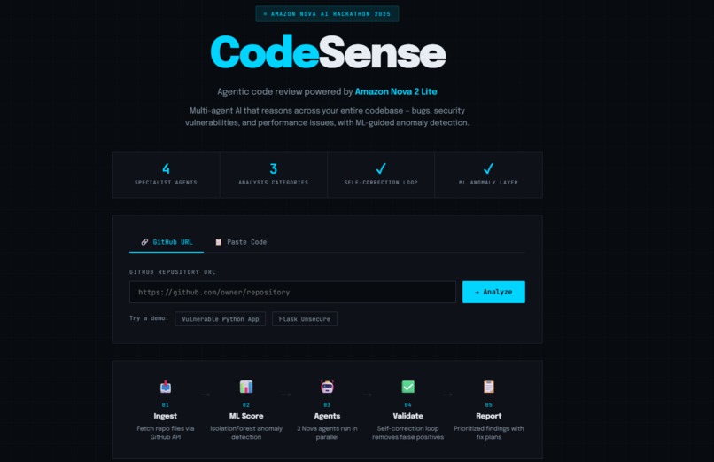 CodeSense – screenshot 1