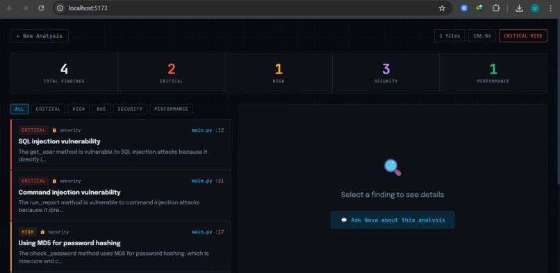 CodeSense – screenshot 2
