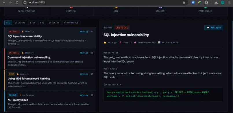 CodeSense – screenshot 3