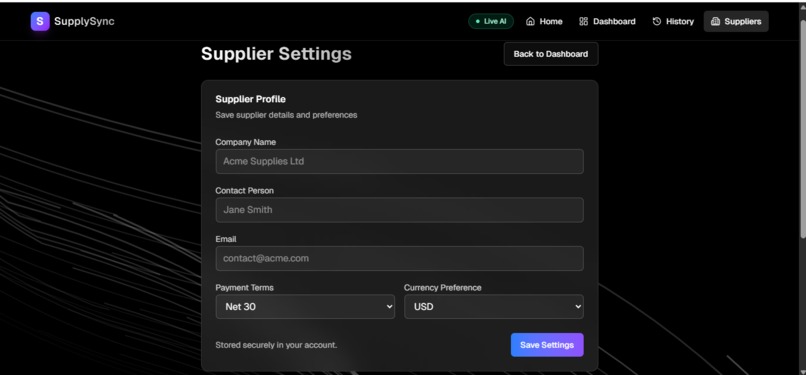 SupplySync  – screenshot 6