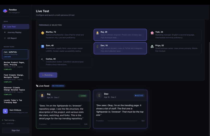 Parallax – screenshot 3