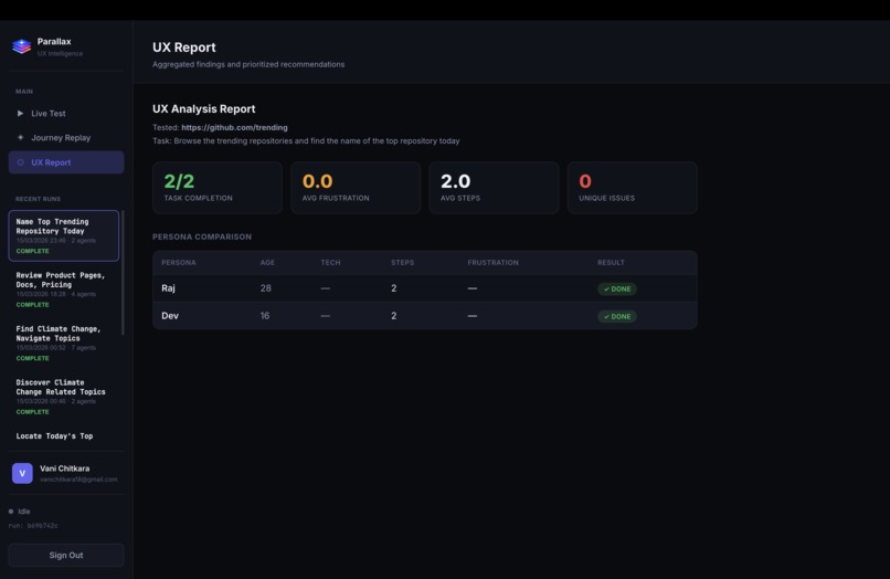 Parallax – screenshot 5