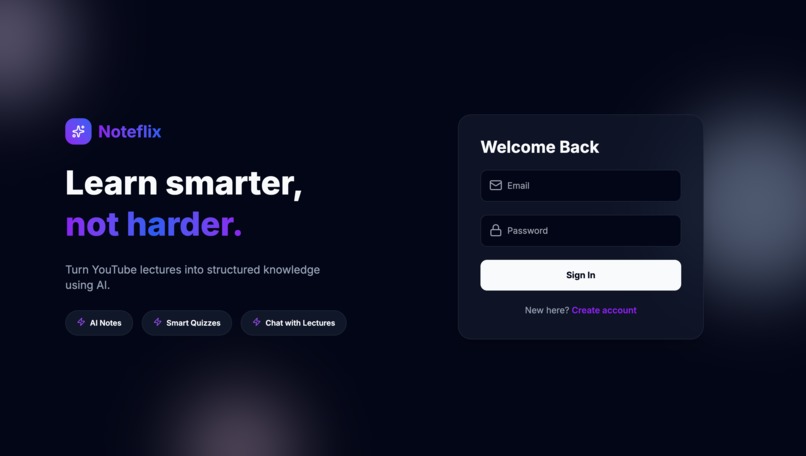 Noteflix – screenshot 1