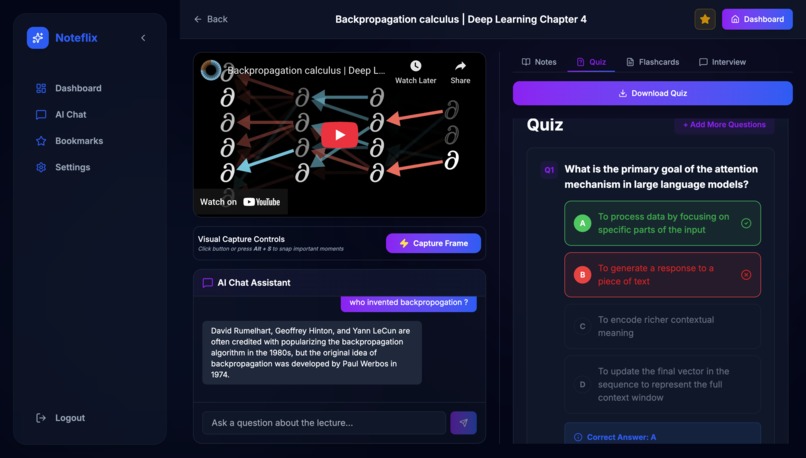 Noteflix – screenshot 3