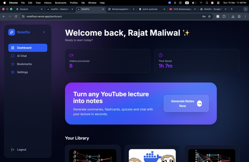 Noteflix – screenshot 6