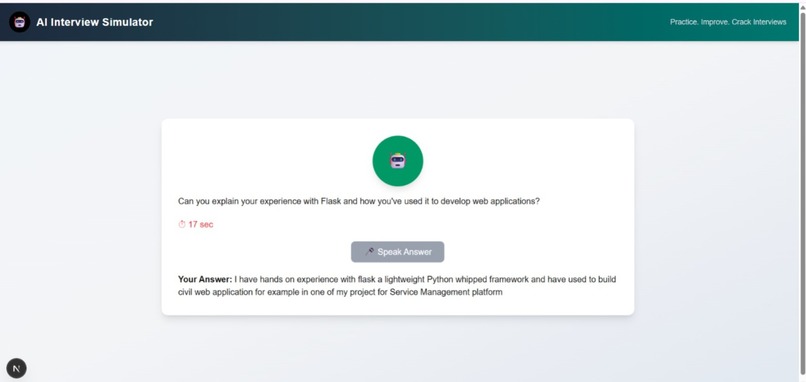 AI Interview Simulator – screenshot 3