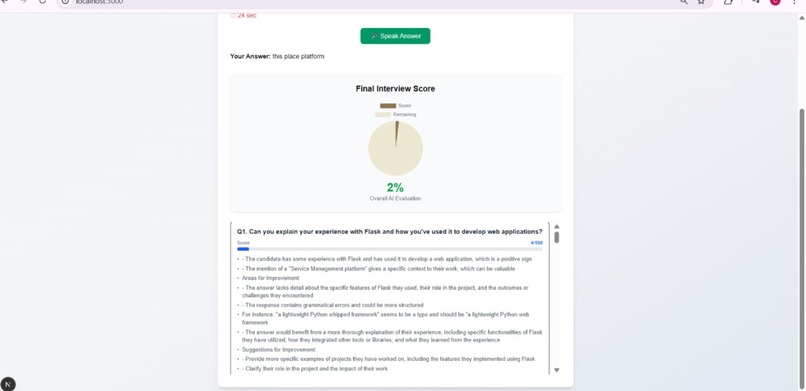 AI Interview Simulator – screenshot 4