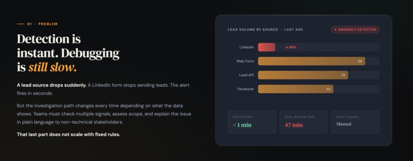 Autonomous CRM Incident Investigator – screenshot 1