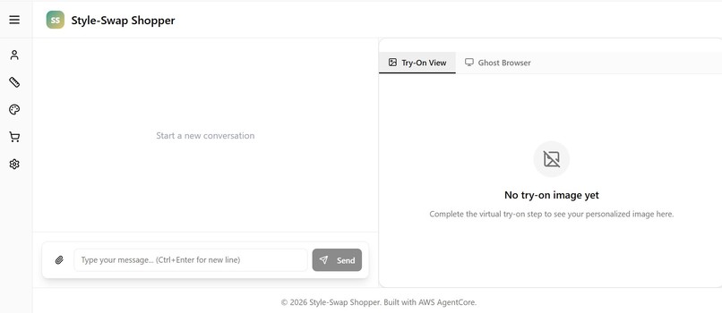 StyleSwap Shopper — Try On, Then Watch AI Buy It Live – screenshot 7