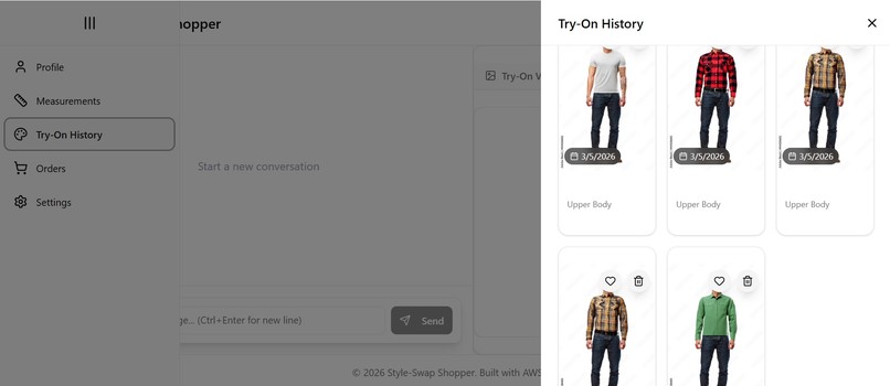 StyleSwap Shopper — Try On, Then Watch AI Buy It Live – screenshot 5