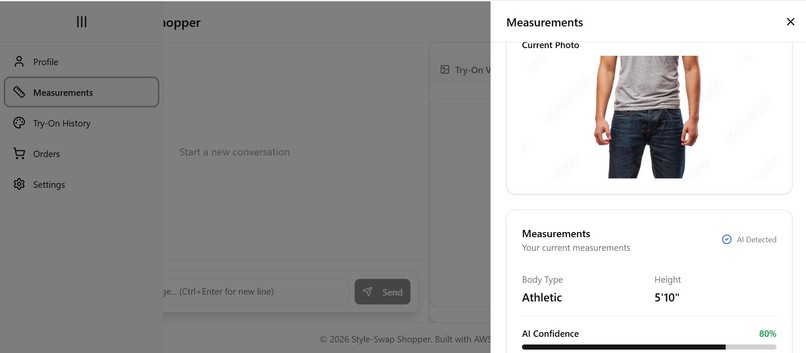 StyleSwap Shopper — Try On, Then Watch AI Buy It Live – screenshot 6