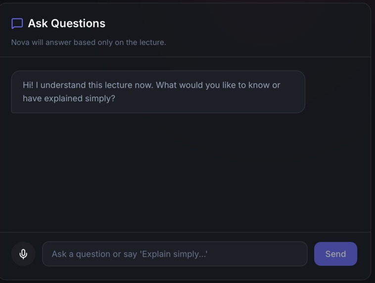 Nova Lecture AI – screenshot 1