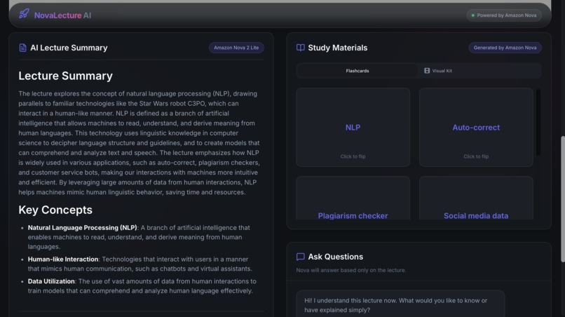 Nova Lecture AI – screenshot 4