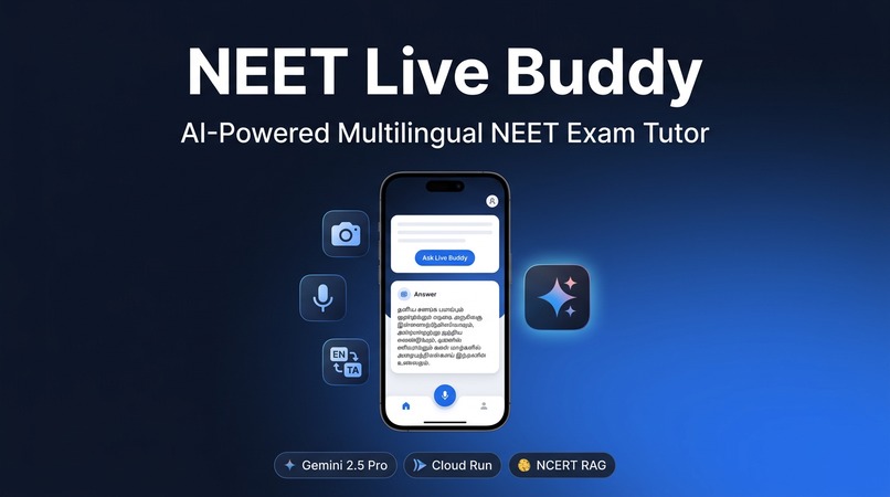 NEET Live Buddy — AI-Powered Multilingual NEET Exam Tutor – screenshot 2
