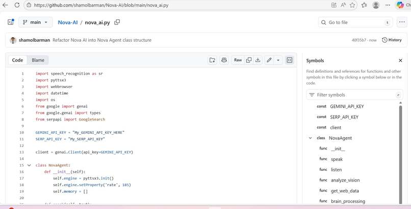 Nova AI - Multimodal Live Agent – screenshot 2