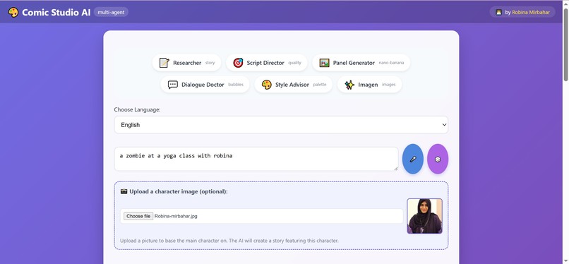 Multi‑Agent Comic Studio AI – screenshot 23
