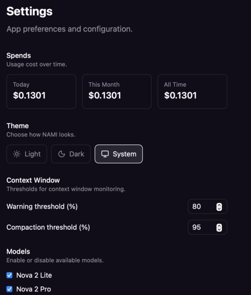NAMI - Nova Agent Manager Interface – screenshot 4