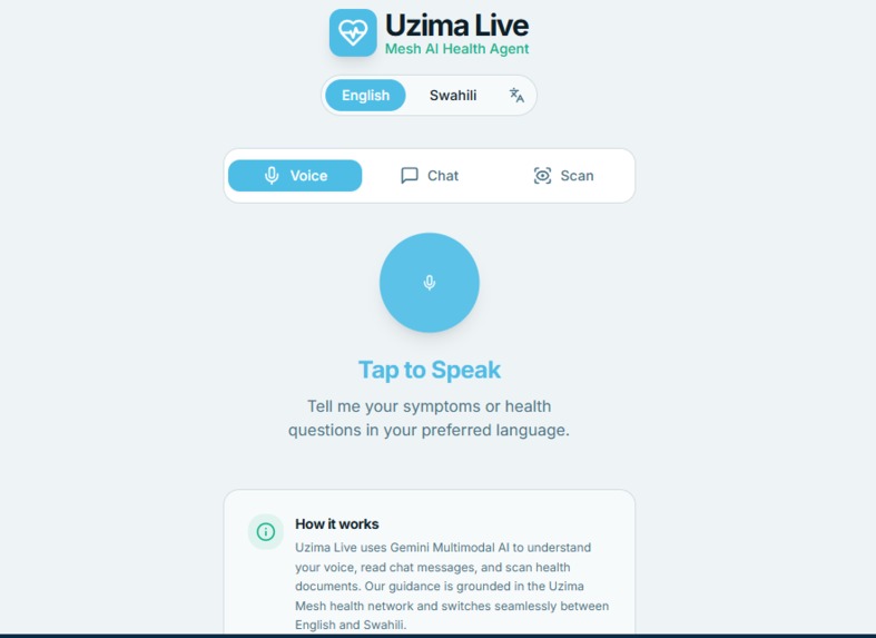 Uzima Live – screenshot 1