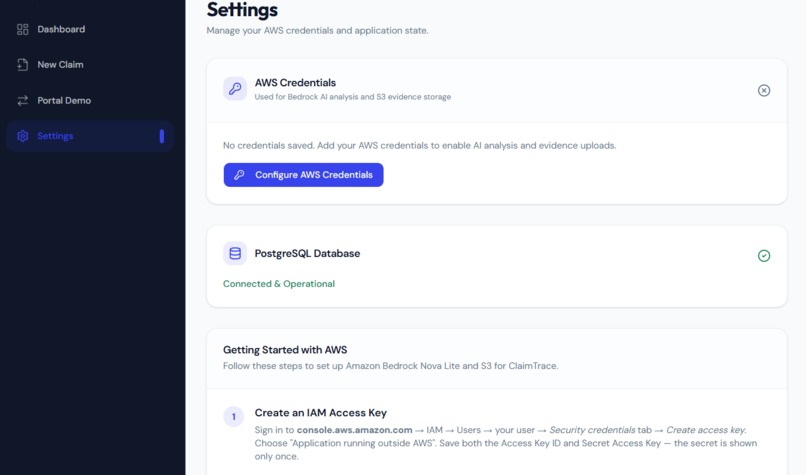 ClaimTrace: a Multimodal Evidence Intelligence Platform – screenshot 5