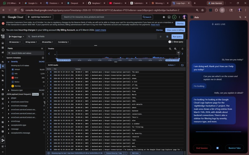 Axis — Voice-Driven Browser Agent – screenshot 2