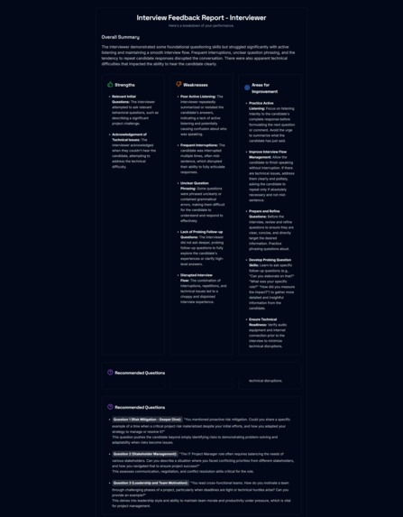 EchoHire: AI-Powered Mock Interviewer – screenshot 6