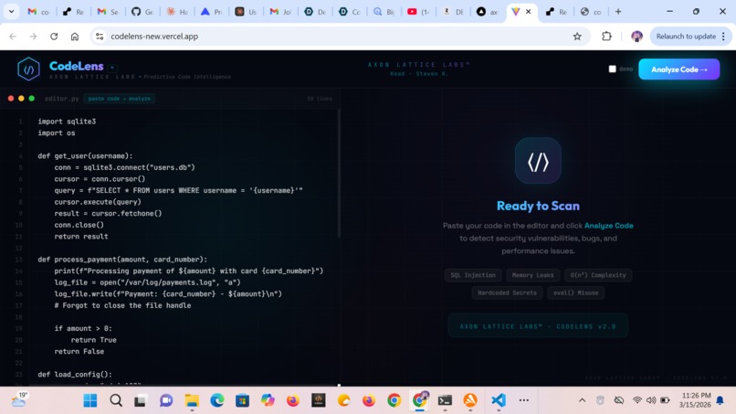 CODELENS – screenshot 1