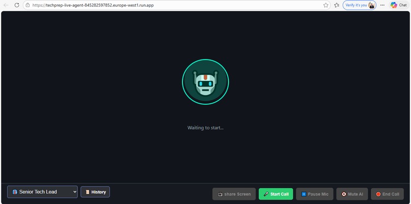 TechPrep Live Agent – screenshot 1