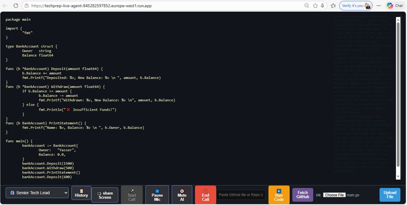 TechPrep Live Agent – screenshot 4