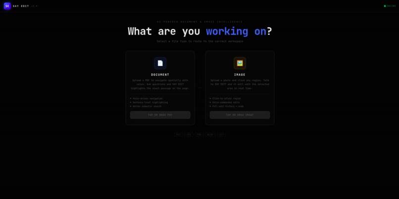 Say Edit – screenshot 1