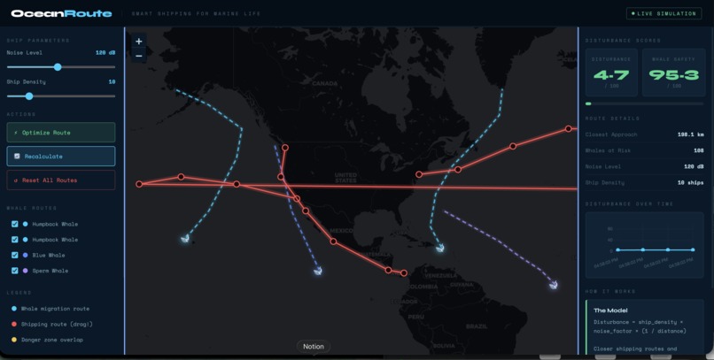 OceanRoute  – screenshot 1