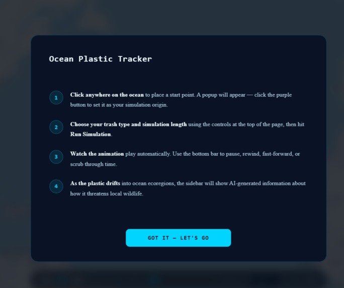 Ocean Impact Tracker – screenshot 2