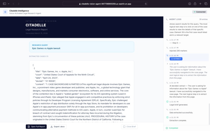 Citadelle Intelligence – screenshot 7