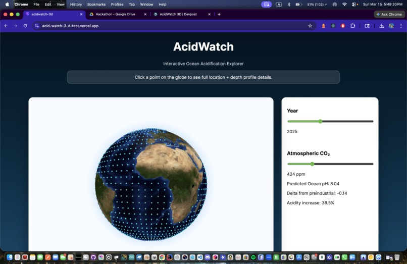 AcidWatch 3D – screenshot 1