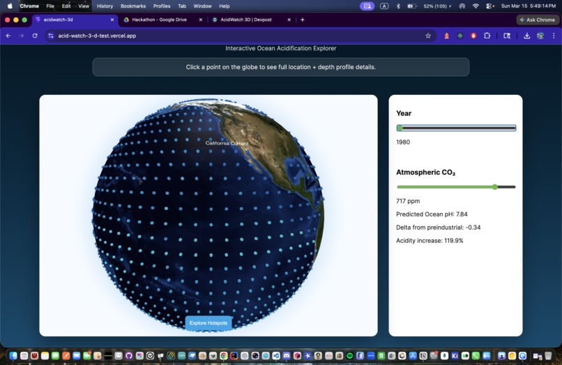 AcidWatch 3D – screenshot 2
