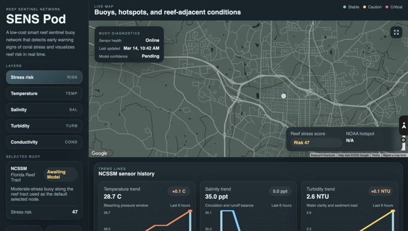 SENS Pod: Submersible Environmental Networked System – screenshot 7