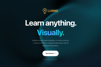 Lumio AI Video Lessons from Any Source