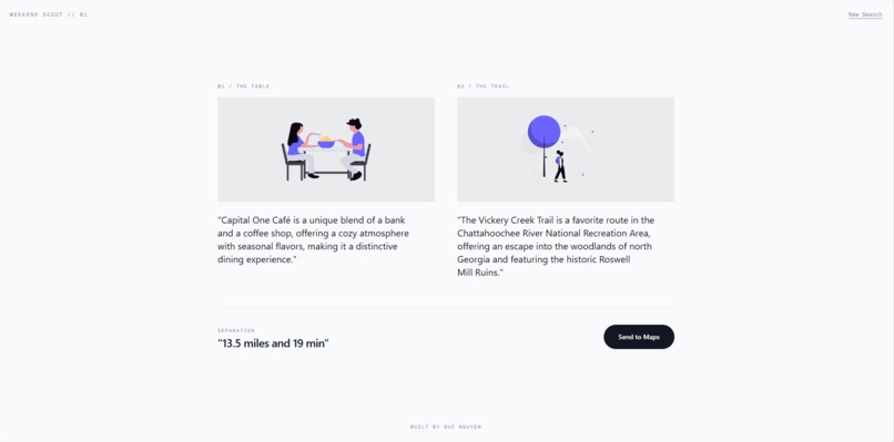 Weekend Scout – screenshot 1