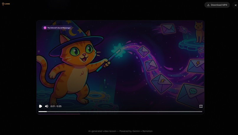 Lumio AI Video Lessons from Any Source – screenshot 5