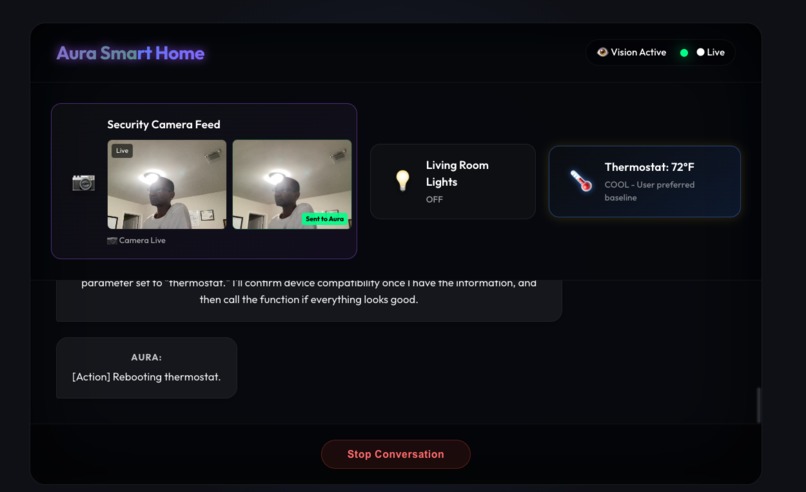 Aura: Multimodal Home Intelligence – screenshot 3